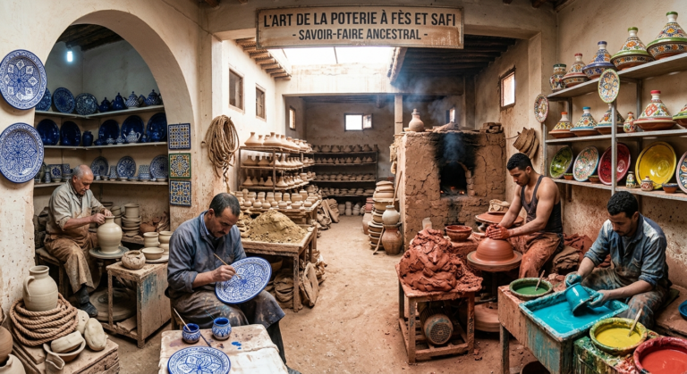 The Timeless Art of Pottery in Safi and Fez